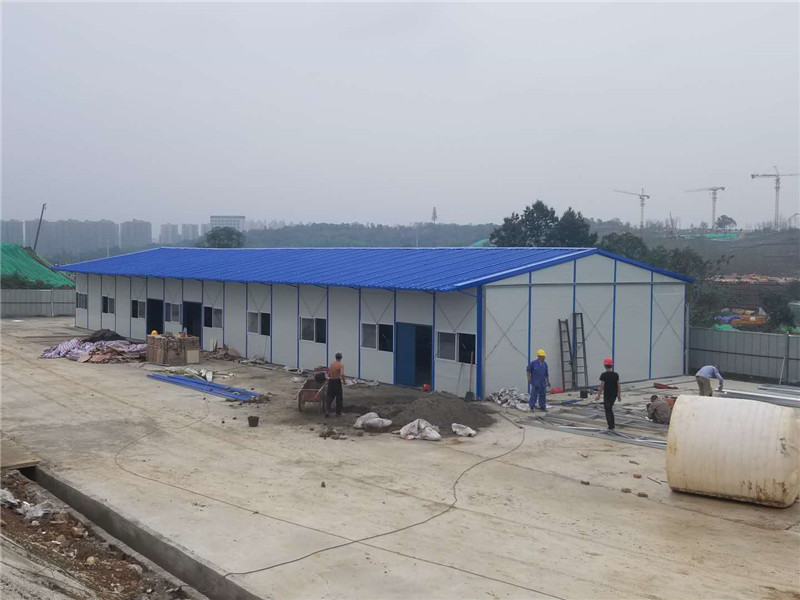 中国五冶熊猫基地扩建项目活动房案例
